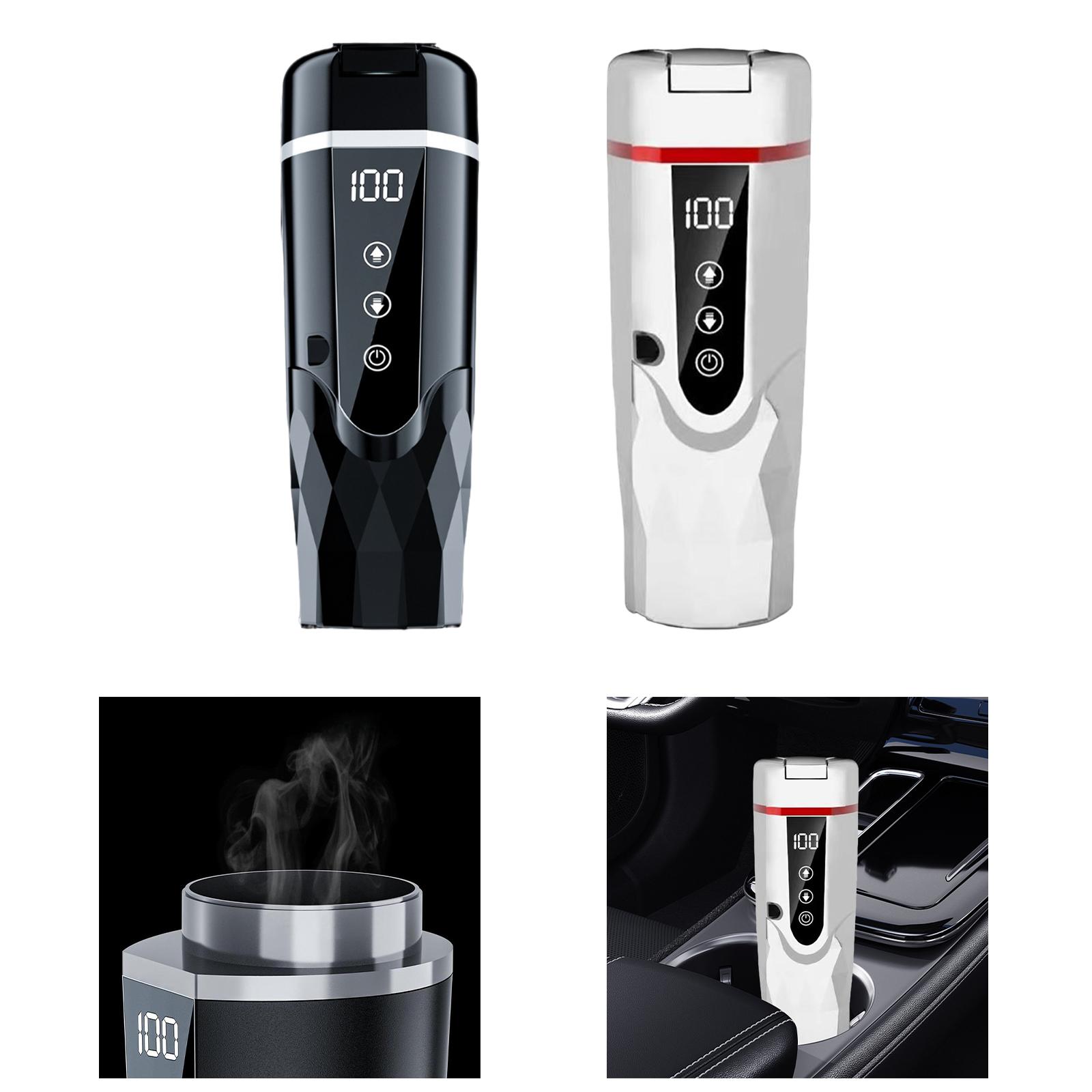 Electric Kettle Temperature Control - كوب تسخين كهربائي محمول للسيارة، سعة