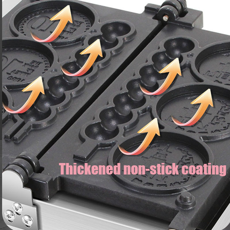 Mini Waffle Maker Machine - ماكينة صنع الوافل ذات 4 فتحات