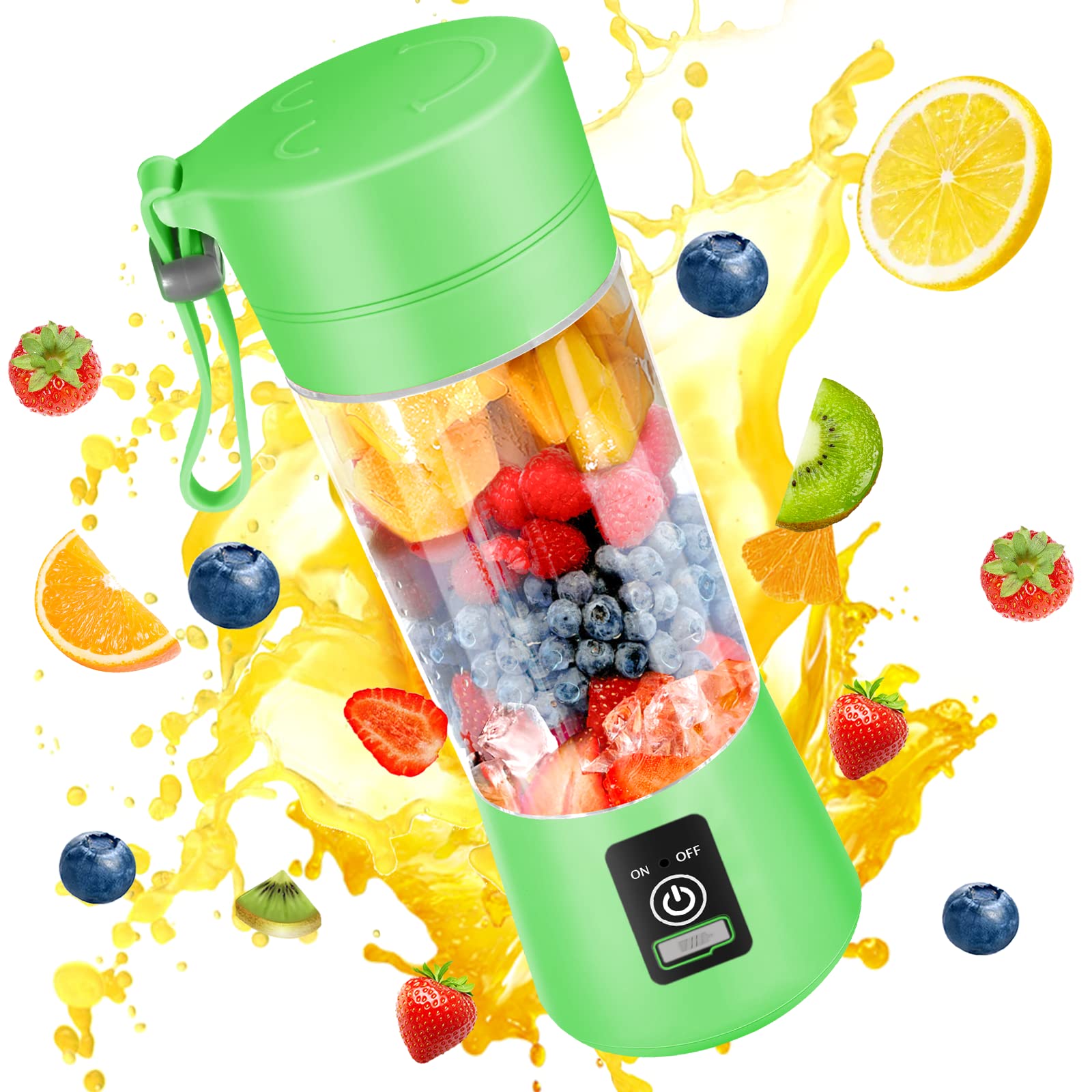 عصارة كهربائية صغيرة محمولة 38 - مراجعة Portable Blender Usb Rechargeable وسعره