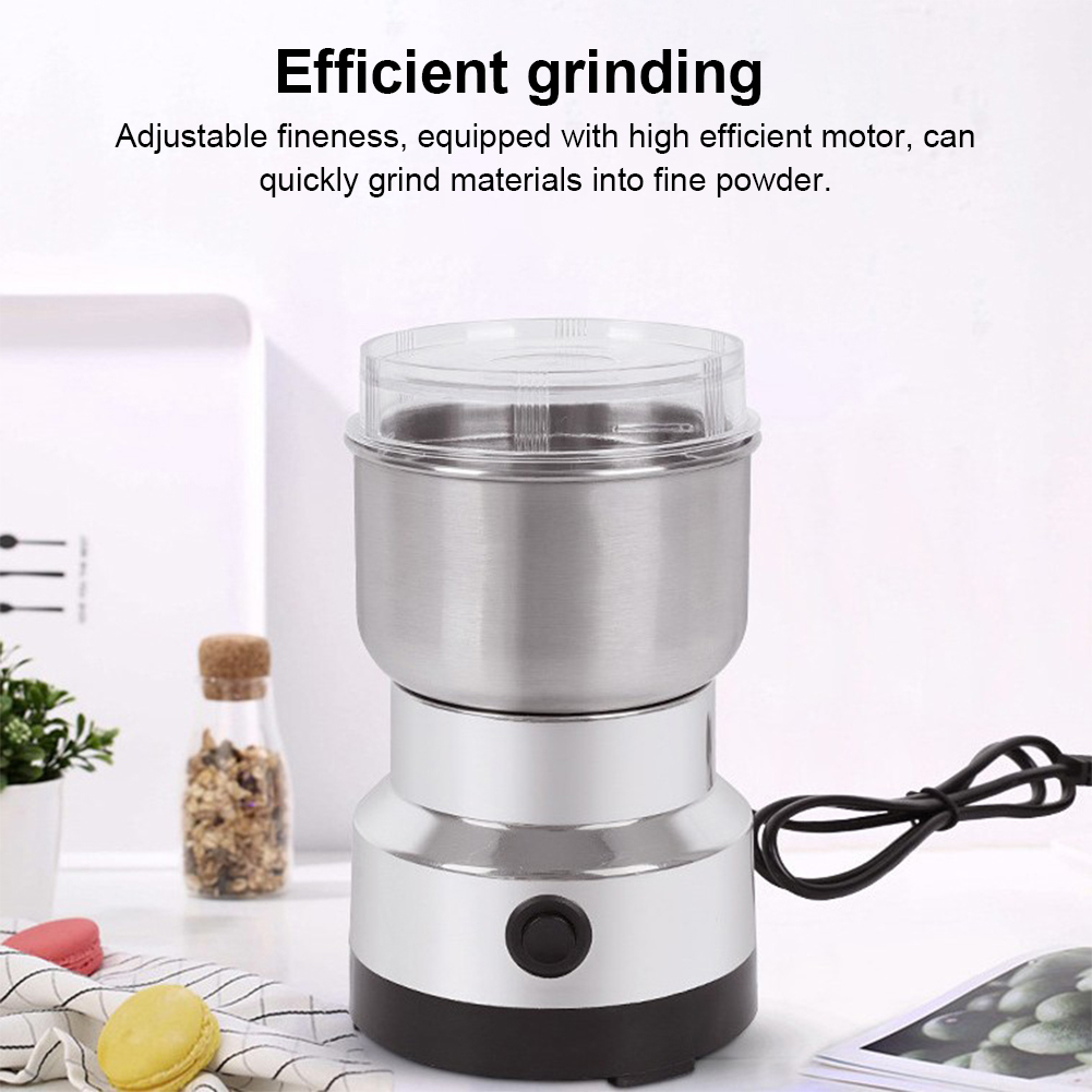 مطحنة قهوة كهربائية من الفولاذ - مراجعة Coffee Bean Grinder Electric وسعره