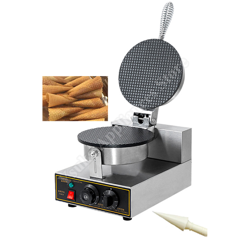 آلة صنع مخاريط الآيس كريم المق - مراجعة Mini Waffle Maker Machine وسعره