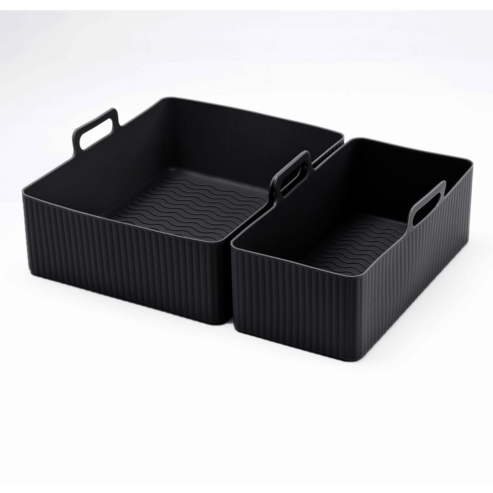 بطانة سيليكون قابلة لإعادة الا - مراجعة Air Fryer Silicone Pot Liner وسعره