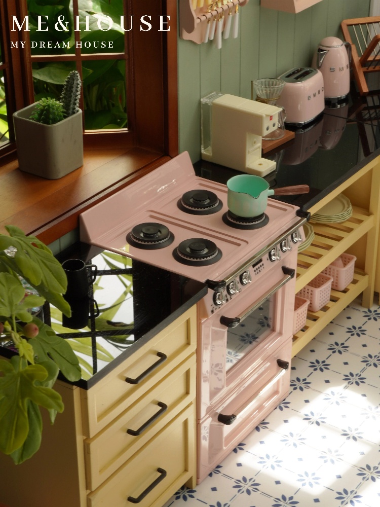 موقد معدني لبيت الدمية ، موديل - مراجعة Small Appliances وسعره