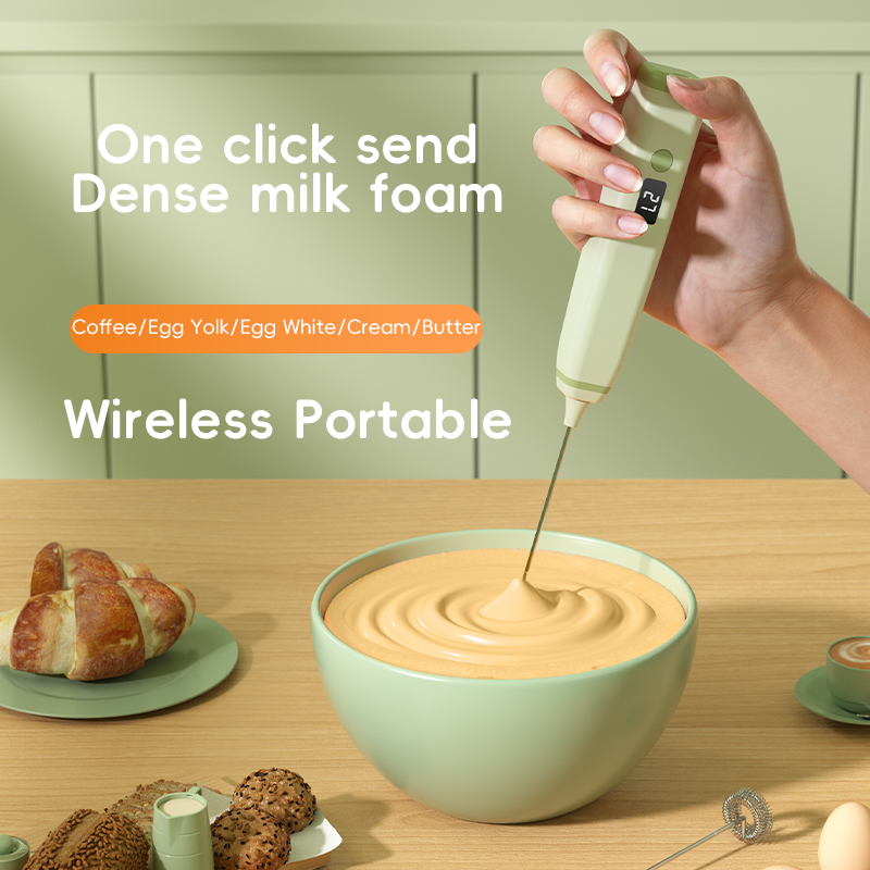 عصا رغوة الحليب لخفق القهوة ال - مراجعة Electric Milk Frother Handheld وسعره