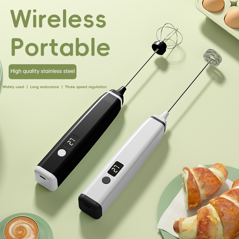 عصا رغوة الحليب لخفق القهوة ال - مراجعة Electric Milk Frother Handheld وسعره
