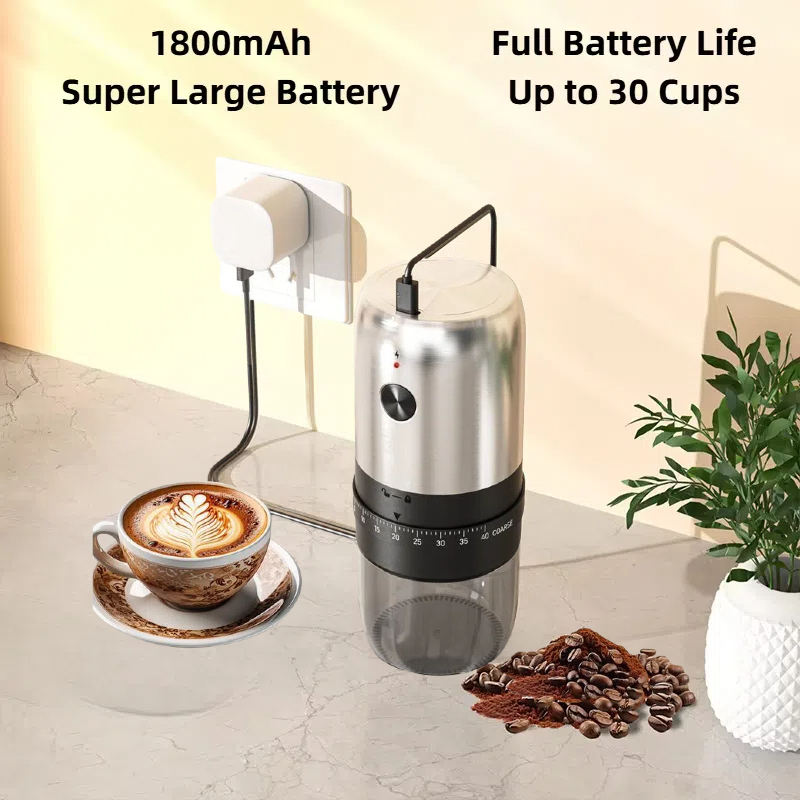 مطحنة القهوة المحمولة الكهربائ - مراجعة Portable Blender Usb Rechargeable وسعره