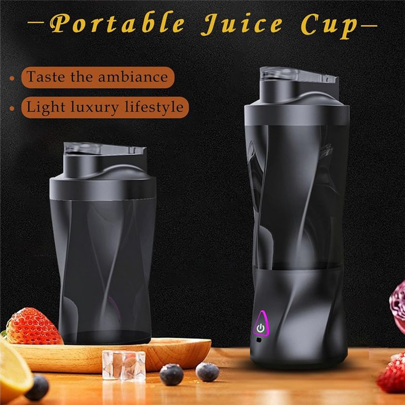 خلاط محمول AT19، سعة 700 مل، ح - مراجعة Portable Blender Usb Rechargeable وسعره