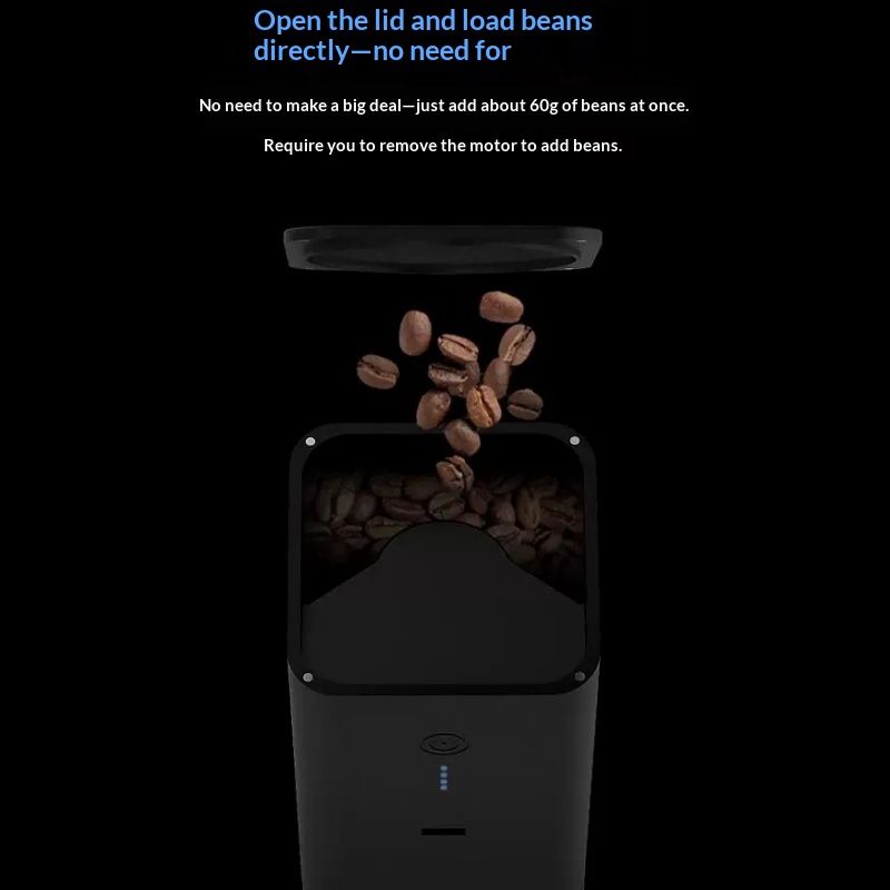 مطحنة قهوة كهربائية FEMOBOOK A - مراجعة Coffee Bean Grinder Electric وسعره