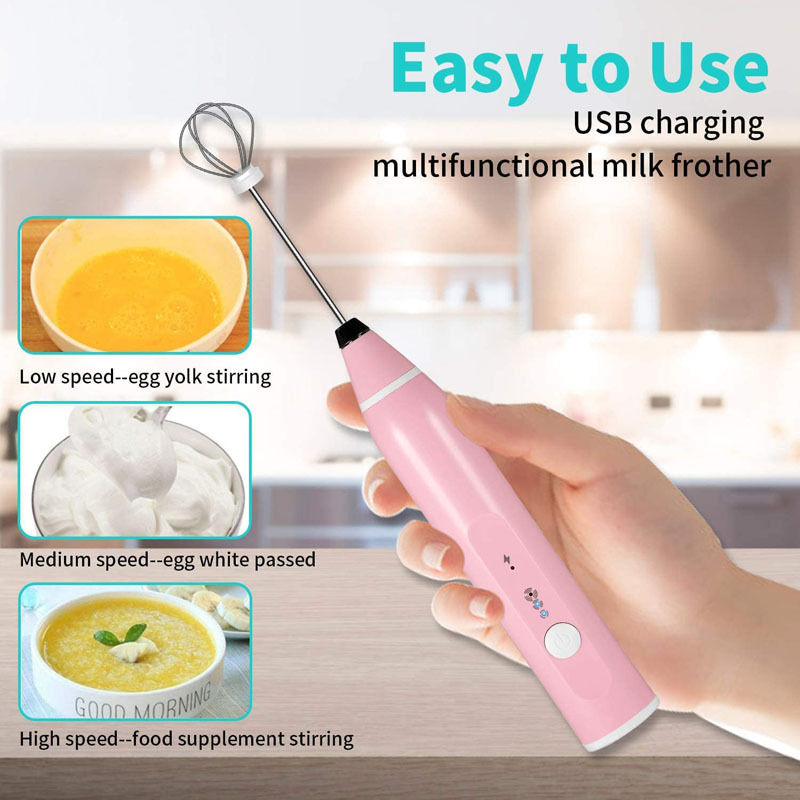 مجموعة واحدة من خلاط الحليب وا - مراجعة Electric Milk Frother Handheld وسعره