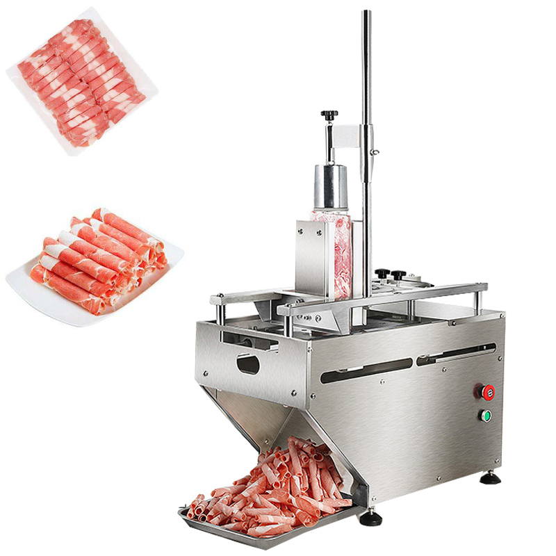 قطاعة لحم كهربائية تجارية ومنز - مراجعة Automatic Meat Slicer Home وسعره